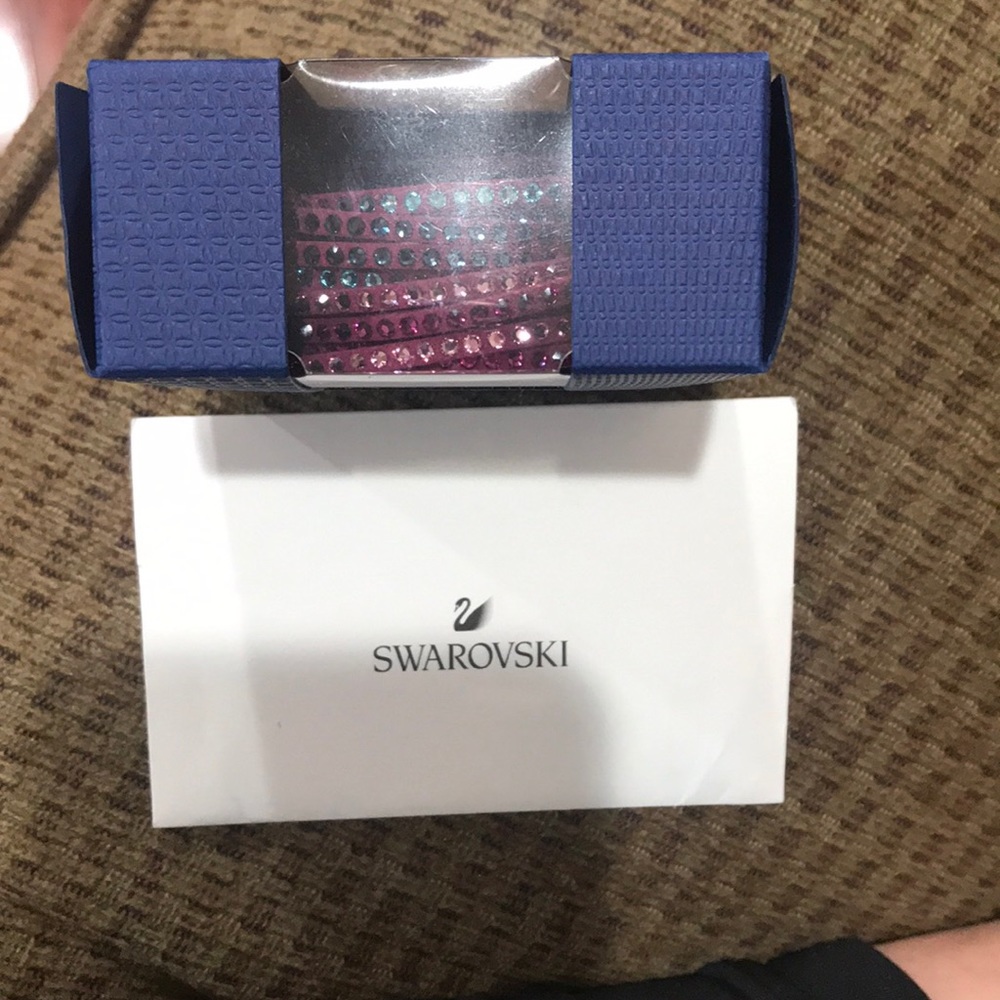 Swarovski 36 cm bracelet in purple